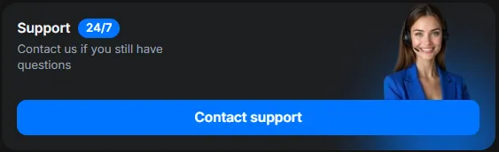 Assistance 1win 24h/24